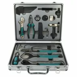 Brüder Mannesmann 33-teiliger Fahrrad-Werkzeugkoffer