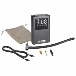 Eufab Elektro Pumpe Mini Kompressor Mit Akku