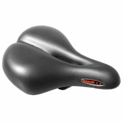 P&P Aaah+o Ergonomischer Fahrradsattel Schwarz