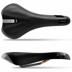 Sportourer X-Race Gel Hi-Viz Fahrrad-Sattel